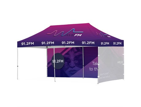 6m x 3m Sublimated Gazebos