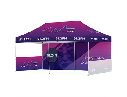 6m x 3m Sublimated Gazebos