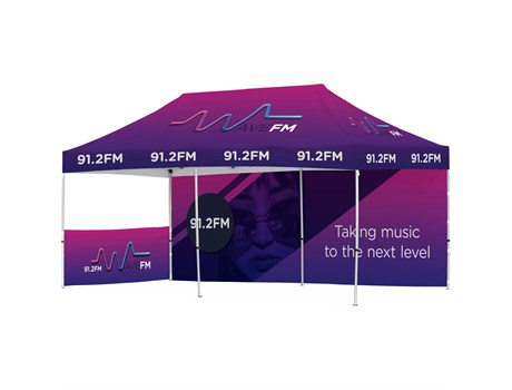 6m x 3m Sublimated Gazebos