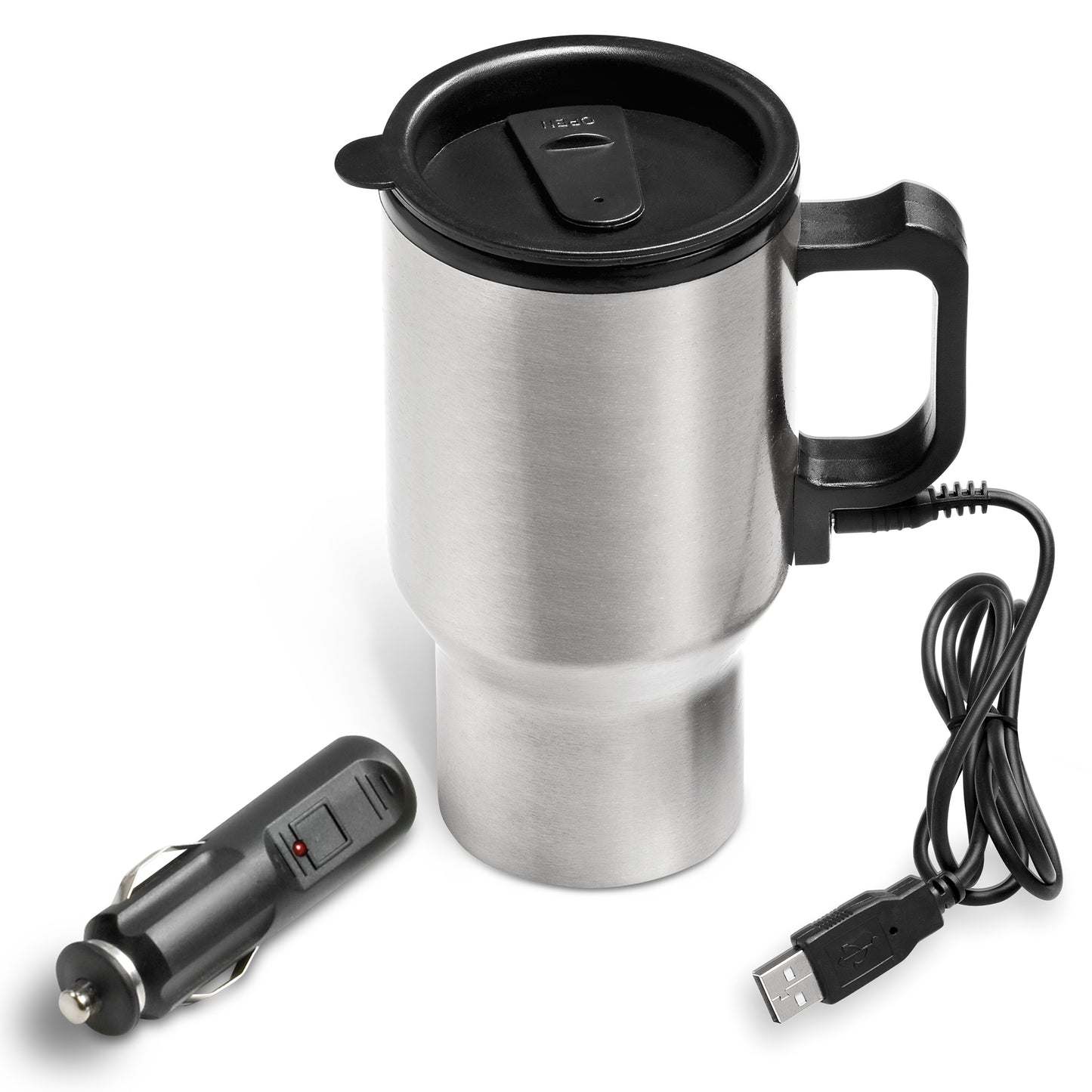 Car Charger Mug - Double Wall